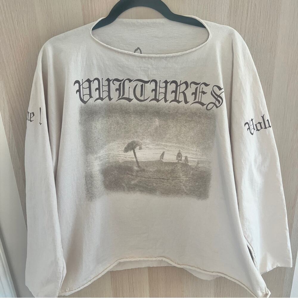 Kanye West VULTURES Volume 1 Tour T-shirt Size 1 Oversized
